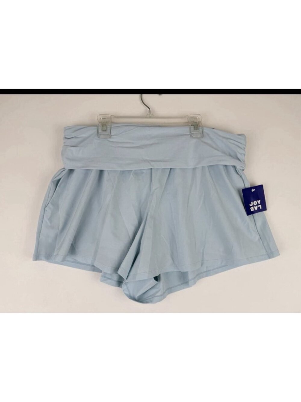 Joy Lab Shorts Mid-Rise Foldover Waistband Woven Size XL